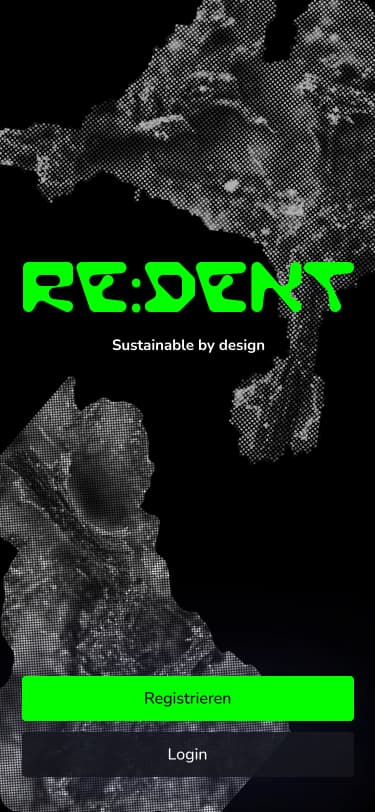 Re:Dent App - UX / UI Interface project by Leonie Bosshard